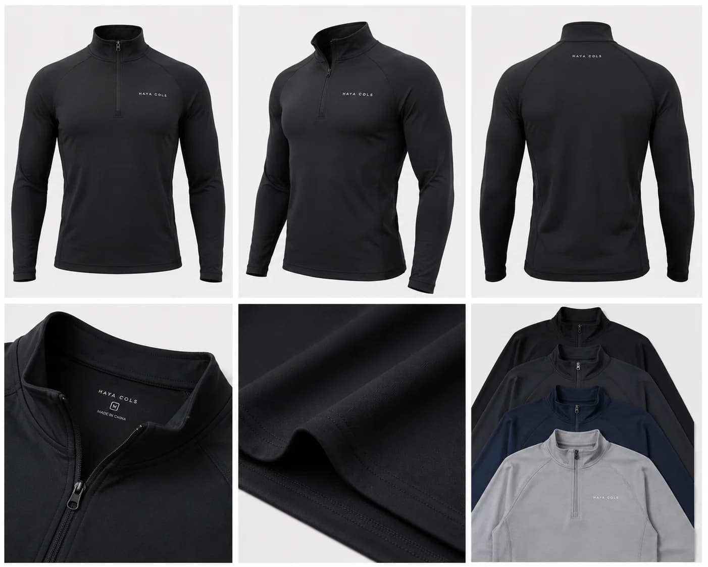 Quarter-Zip Training Top – Uswa Sports