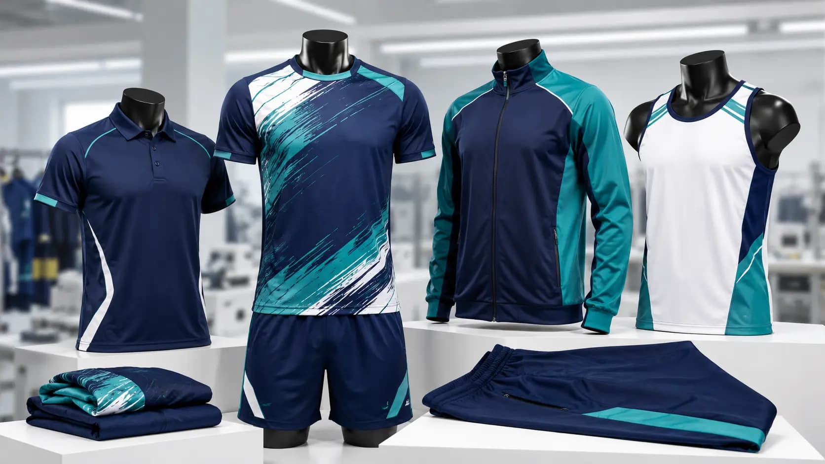 Custom Sportswear & Apparel sourced and exported by Uswa Sports